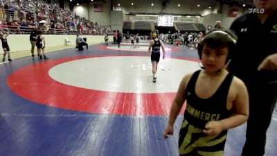 79 lbs Round Of 16 - Miles Milford, Georgia vs Sailor Farrow, The Storm Wrestling Center