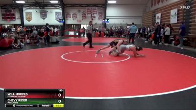 190 lbs Quarterfinal - Chevy Rider, Muscatine vs Will Hoopes, Louisa-Muscatine