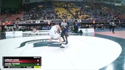 197 lbs Placement Matches (16 Team) - Jordan Lewis, Wisconsin-Whitewater vs Haven Tatarek, Castleton