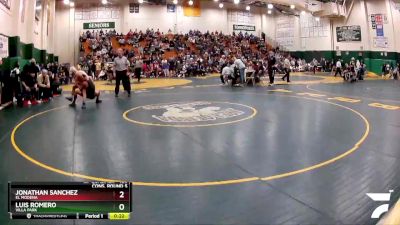 120 lbs Cons. Round 5 - Jonathan Sanchez, El Modena vs Luis Romero, Villa Park