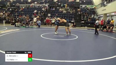 285 lbs Quarterfinal - Emitt Mercado, Rio Hondo vs Kobe Pablo, Cerritos