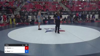 80 kg Cons 32 #2 - Cooper Reves, Saw Tc vs Gunnar Neal, Poway High School Wrestling