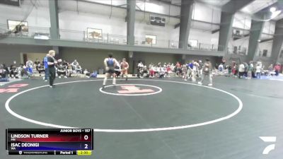 157 lbs 3rd Place Match - Lindson Turner, MN vs Isac Deonigi, WA