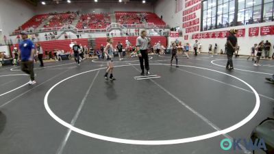 64-67 lbs Rr Rnd 2 - Jackson Parker, Lions Wrestling Academy vs Aden Kelly, Division Bell Wrestling