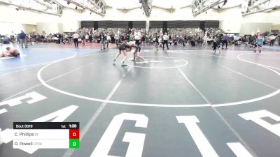 96-I lbs Quarterfinal - Chase Phillips, Barn Brothers vs Dominick Powell, Upper Dublin