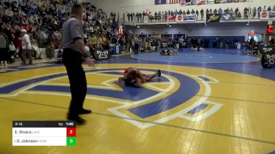 114 lbs R-16 - Ethan Rivera, Lake Highland Prep-FL vs Deion Johnson, Homewood Flossmoor-IL