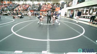 97 lbs Rr Rnd 1 - Zoie Reed, Sallisaw Takedown Club vs Hayden Farnsworth, Pryor Tigers