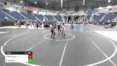 102 lbs Consolation - Pablito Rodriguez, Slvwc vs Drayger Cloward, Uintah