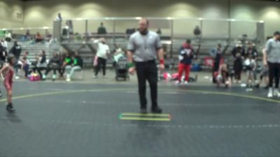 44 lbs Finals (2 Team) - Damon Burrell, ARES Red vs Roman Pedigo, Contenders WA Blue