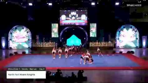 North Fort Myers Knights [2020 Show Cheer 3 - Varsity - Medium Day 2] 2020 Pop Warner National Cheer & Dance Championship