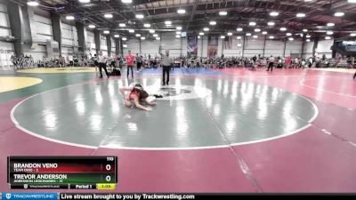 110 lbs Rd# 4- 2:00pm Friday Final Pool - Brandon Veno, Team Ohio vs Trevor Anderson, Agression Legionaries