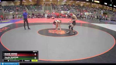 134 lbs Quarterfinals (8 Team) - Talen Shaffer, Illinois Valley vs Shane Wenke, Enterprise/Wallowa