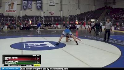 172 lbs Cons. Round 3 - Devon Rowe, BGAH vs Shawn LaBar, Horseheads Sr HS