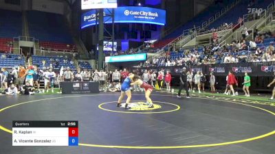 122 lbs Quarters - Rose Kaplan, Indiana vs Angelica P. Vicente Gonzalez, US Territory