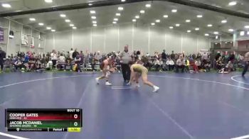 171 lbs Round 4 (6 Team) - Jacob McDaniel, Wyoming Brown vs Cooper Gates, Iowa Red