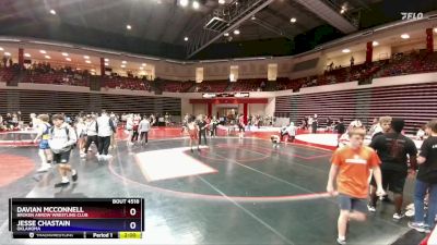 106 lbs Semifinal - Jesse Chastain, Oklahoma vs Davian McConnell, Broken Arrow Wrestling Club