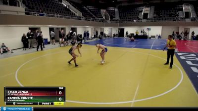 160 lbs Cons. Round 2 - Tyler Zenga, St. Michael-Albertville vs Kamden Ernste, Rochester Mayo