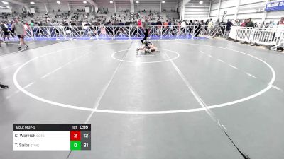 127 lbs Rr Rnd 2 - Carson Worrick, Team Gotcha Blue vs Teag Saito, Shore Thing Sand