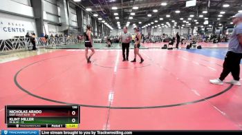 130 lbs Rd# 4- 2:00pm Friday Final Pool - Klint Miller, PA Blue vs Nicholas Arado, East Coast Elite