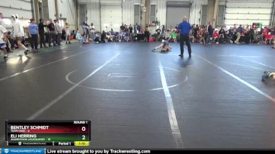 92 lbs Round 1 - Eli Herring, Aggression Legionaries vs Bentley Schmidt, Team Ohio