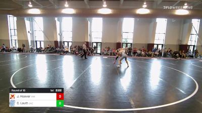 174 lbs Round Of 16 - Jon Hoover, Virginia Military Institute vs Clay Lautt, North Carolina