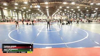 100 lbs Rd# 6- 9:00am Saturday Final Pool - Thomas Gorski, East Coast Elite vs Matt McDermott, Scorpions
