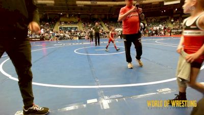 49 lbs Consi Of 16 #2 - Owen Slinker, Sebolt Wrestling Academy vs Enzo Richardson, Team Owls