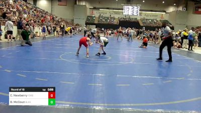 80 lbs Round Of 16 - Cameron Newberry, Forsyth Central Wrestling vs Brock McCoun, Blessed Trinity Wrestling Club