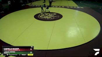 65 lbs Placement (4 Team) - Logan Hovda, Roseau vs Carmello Booker, Dassel-Cokato-Litchfield