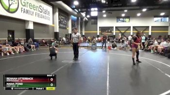 112 lbs Round 3 (6 Team) - Reanah Utterback, FEWTeamIowa vs Nadia Pond, Lady Luck