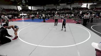 73 lbs Semifinal - Blake Smith, Bear Cave WC vs Cason Akins, Wiley