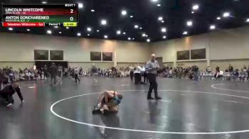 80 lbs Finals (2 Team) - Lincoln Whitcome, Iowa Black vs Anton Goncharenko, Missouri Black
