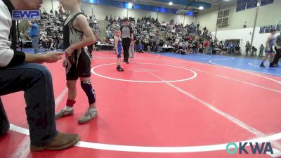 49 lbs Semifinal - Achilles Davie, Salina Wrestling Club vs Graham Bustos, Dark Cloud Wrestling Club