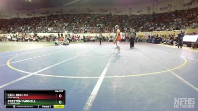 6A-132 lbs Semifinal - Preston Parnell, Putnam City vs Cael Hughes, Stillwater