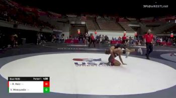 145 lbs Quarterfinal - Regino Raiz, California vs Vicente Mosqueda, California