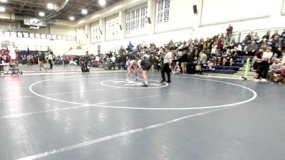 175 lbs Quarterfinal - Andrew Corey, Newtown vs Adam Oberc, New Milford