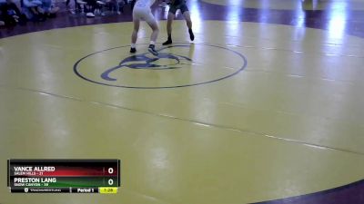 138 lbs Round 5 (8 Team) - Vance Allred, Salem Hills vs Preston Lang, Snow Canyon