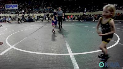 40 lbs Quarterfinal - Aeryn Jackson, Locust Grove Youth Wrestling vs Liliana Villavicencio, Ardmore Takedown Club