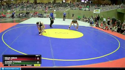 154 lbs Semis & 1st Wrestleback (8 Team) - Kelin Abbas, Culver vs Karsen Towner, Willamina