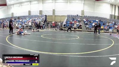 119 lbs Champ. Round 1 - Lincoln Hinchman, IN vs Nathaniel Moungsiharat, TN