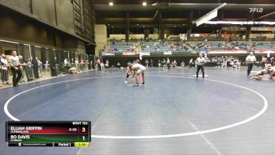 141 lbs Cons. Round 1 - Bo Davis, Corban vs Elijah Griffin, Cumberland