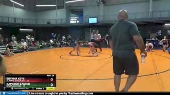 110 lbs Round 5 (6 Team) - BRYNNA KEYS, Alabama Elite Black&nbsp; vs Kameron Easter, Brutal Beauties