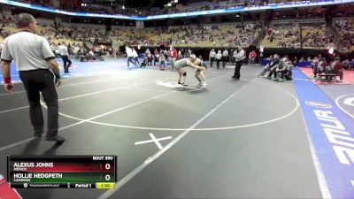 235 Class 1 lbs Quarterfinal - Hollie Hedgpeth, Cameron vs Alexus Johns, Mexico