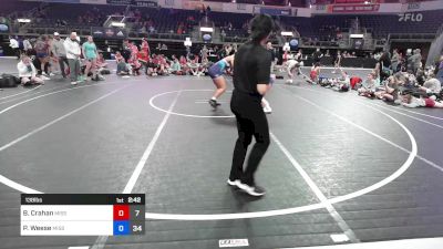 138 lbs Rr Rnd 3 - Brenya Crahan, Missouri Ice vs Payton Weese, Missouri Lava