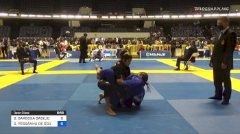 BIANCA BARBOSA BASILIO vs GABRIELI PESSANHA DE SOUZA 2021 World Jiu-Jitsu IBJJF Championship