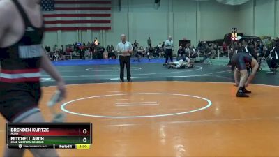 165 lbs Cons. Round 3 - Brenden Kurtze, Alma vs Mitchell Arch, Case Western Reserve