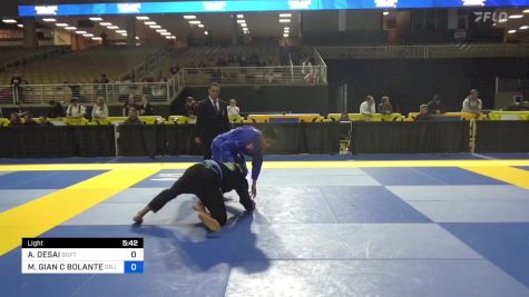 ASHVIN DESAI vs MIKYLE GIAN C BOLANTE 2024 Pan Jiu Jitsu IBJJF Championship