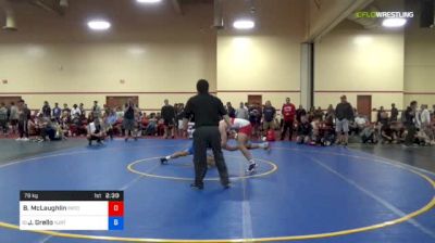 79 kg Rnd Of 16 - Bryan McLaughlin, Pennsylvania RTC vs Joseph Grello, NJRTC