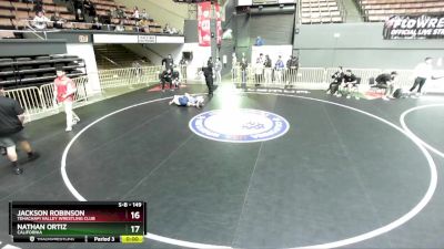 102 lbs Semifinal - Parker Lee, Ramona Dawg Pound Wrestling Club vs Nathiel Nava, Top Dog Wrestling Club