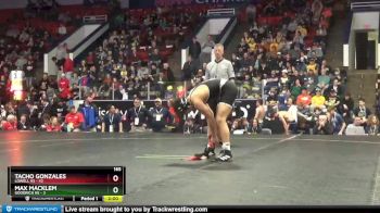 165 lbs Finals (8 Team) - Tacho Gonzales, Lowell HS vs Max Macklem, Goodrich HS